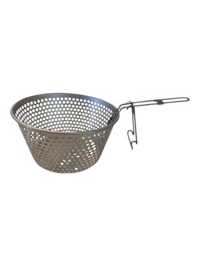 90s VTG Dazey DCP-6 Chefs Pot Fry Steam Basket W Detachable Hang Handle 8.75"D